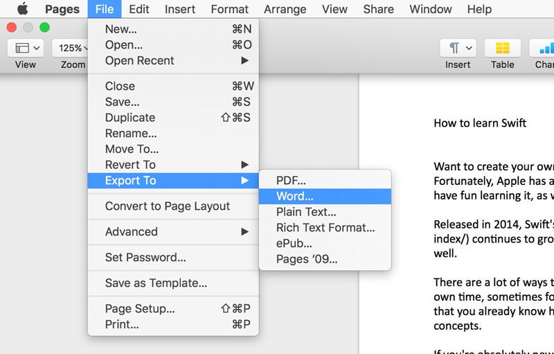 what is the best microsoft word file formar for mac